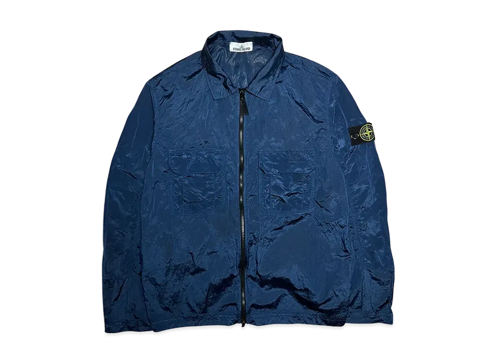 Stone Island Nylon Metal Ripstop Overshirt "Navy"