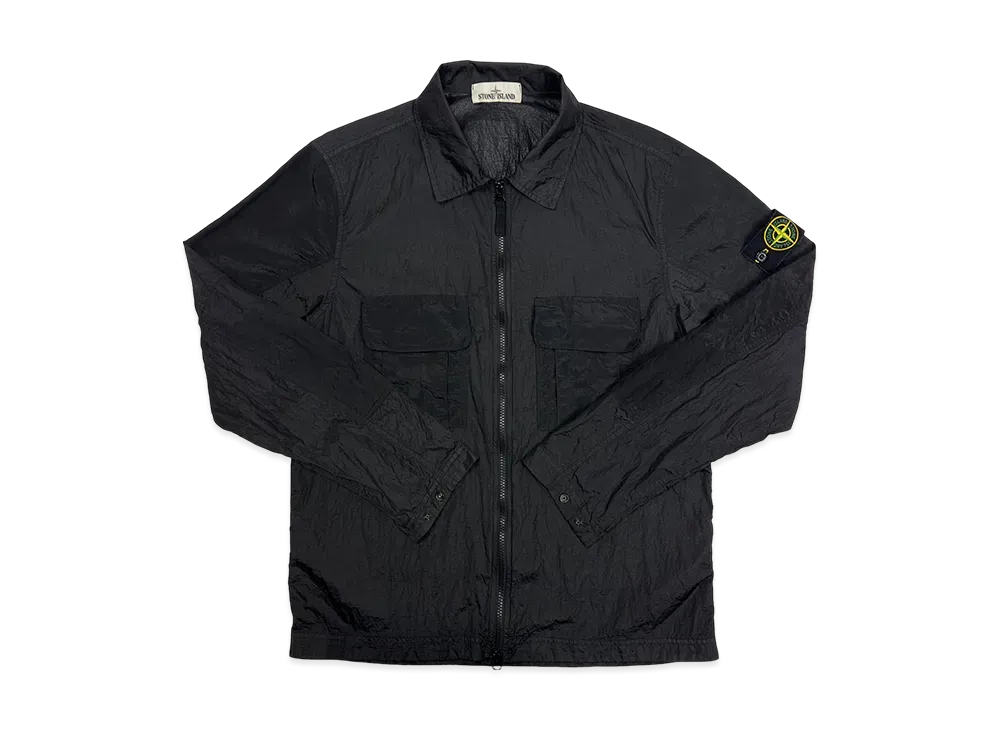 Stone Island Nylon Metal Ripstop Overshirt "Black"