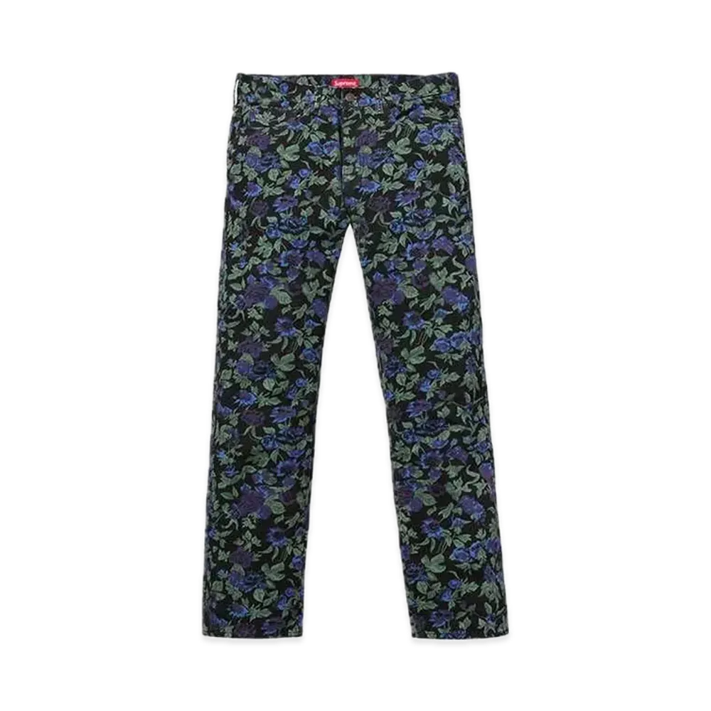 Supreme x Levi's Custom Fit Roses 505 Jean "Black"