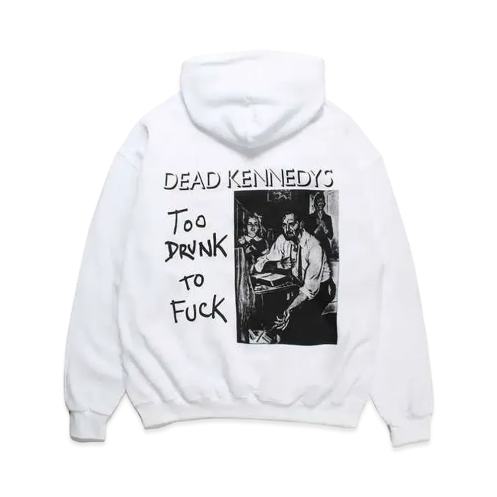 WACKO MARIA x DEAD KENNEDYS / Pull Over Hooded Sweat Shirt "White"