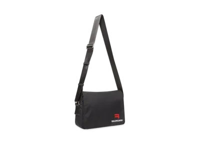 BALENCIAGA Explorer Small Embroidery Messenger Bag "Black"