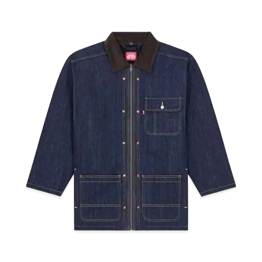 KENZO x Levi's Denim Parka Unisex "Rinse Blue Denim"