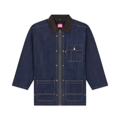 KENZO x Levi's Denim Parka Unisex "Rinse Blue Denim"