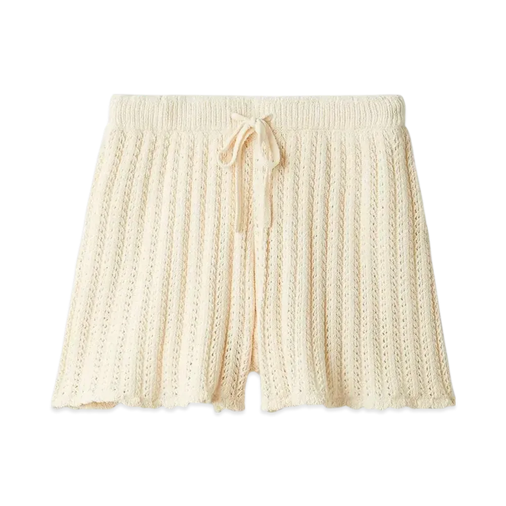 GELATO PIQUE Crochet Shorts "Ivory"