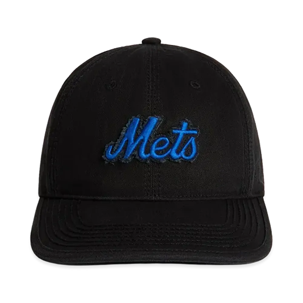 Kith x '47 for the New York Mets Herringbone Brand Franchise LS Cap "Black"