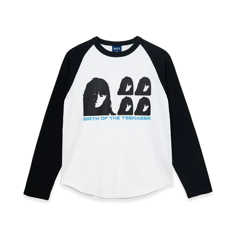 BoTT Disc Raglan L/S Tee "White"