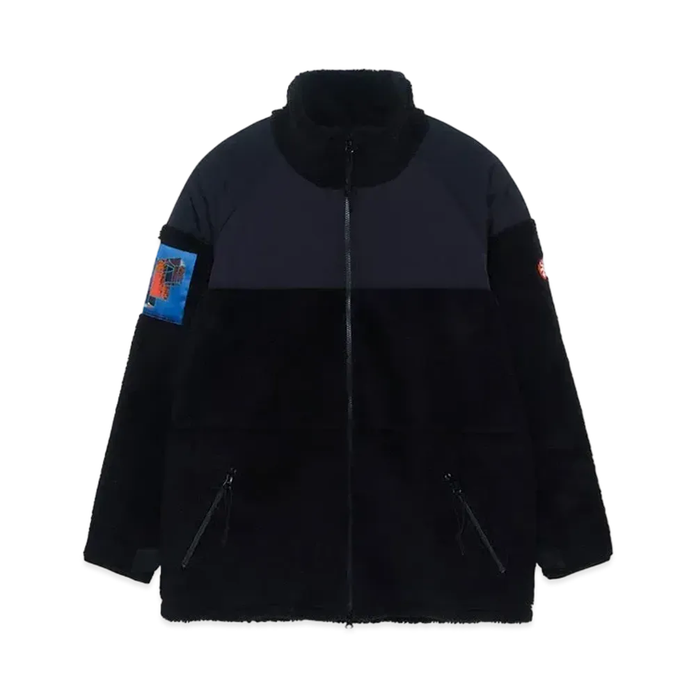 Cav Empt (C.E) BOA FLEECE ZIP JACKET "Black"