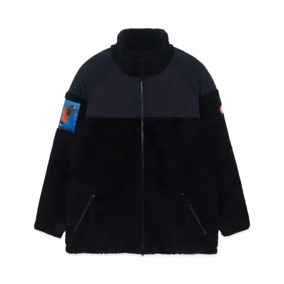 Cav Empt (C.E) BOA FLEECE ZIP JACKET "Black"