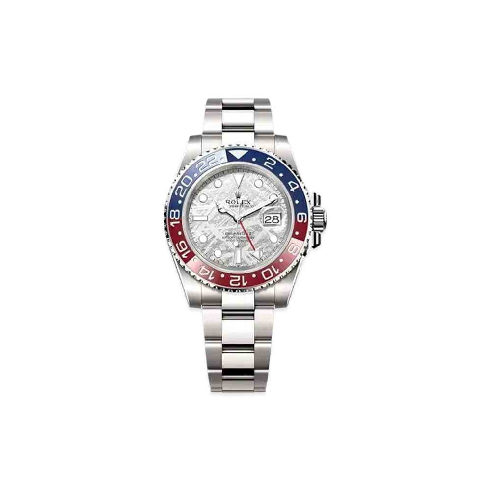 ROLEX GMT Master II Meteor Night "White Gold/Red/Blue" 126719BLRO