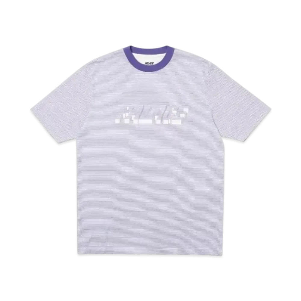 PALACE 3D Stripe T-Shirt "Purple"