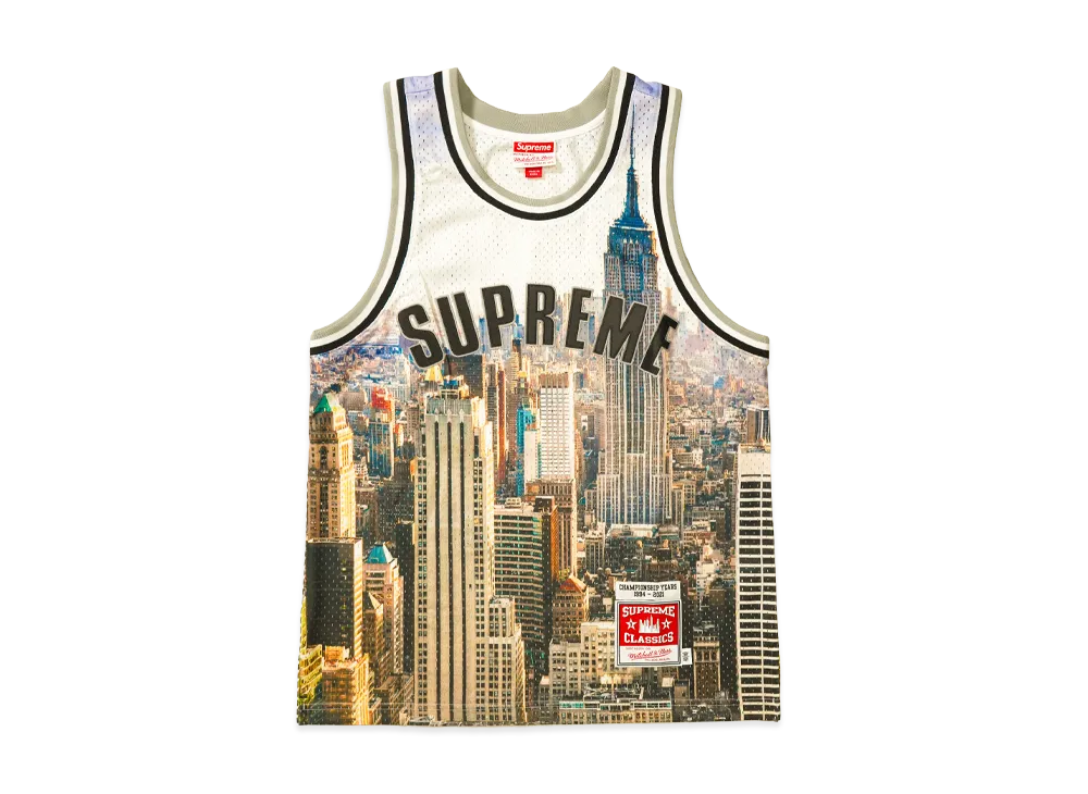 Supreme x Mitchell & Ness Basketball Jersey "Multi"