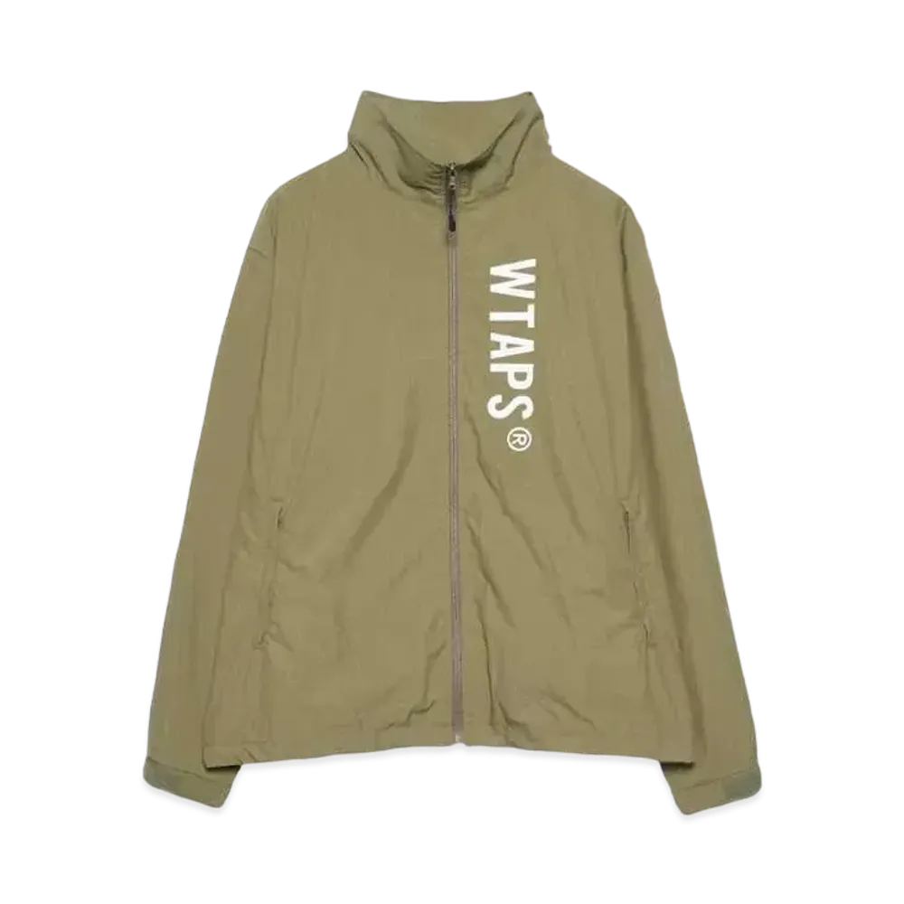 WTAPS Track / Jacket / Nylon. Tussah. Pertex. Sign "Olive Drab"