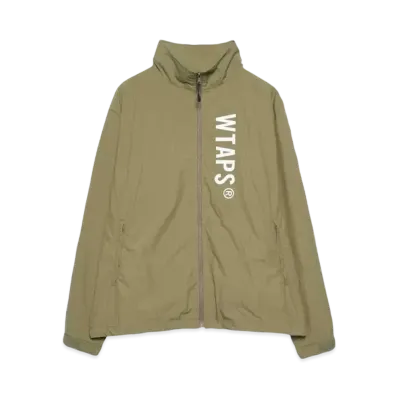 WTAPS Track / Jacket / Nylon. Tussah. Pertex. Sign "Olive Drab"