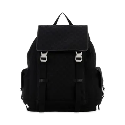 GUCCI Canvas Backpack "Black"