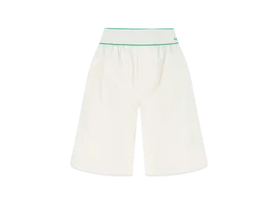 Bottega Veneta Women's Cotton Bermuda Shorts "White"