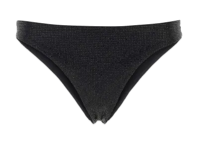 PRADA Women's Stretch Re-Nylon Bikini Bottom "Black"