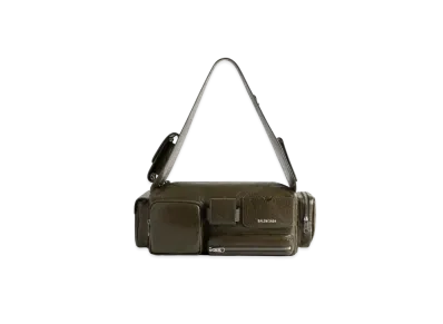 BALENCIAGA Superbusy Small Shoulder Bag "Khaki"