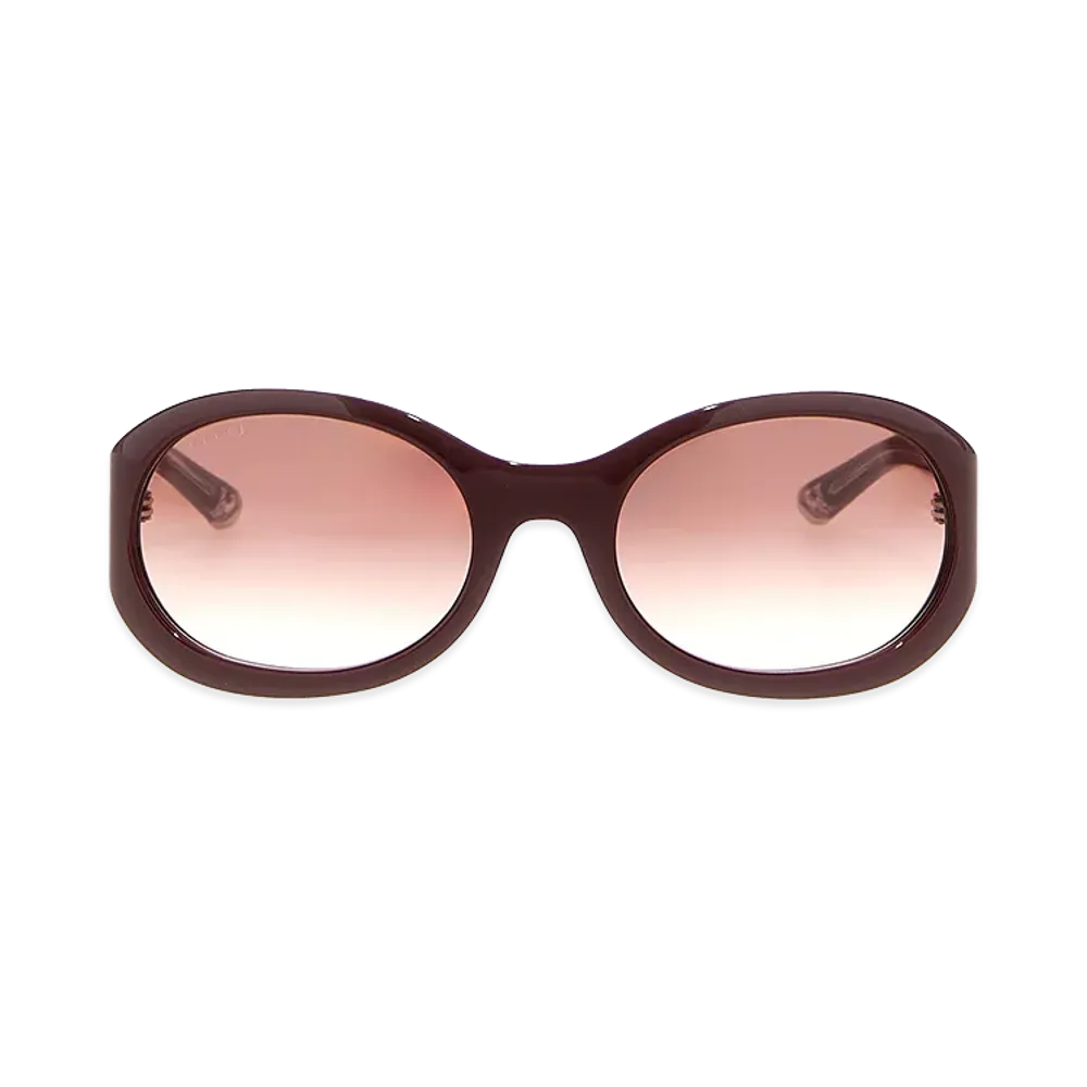 GUCCI Women's Ancora Sunglasses "Bordeaux"