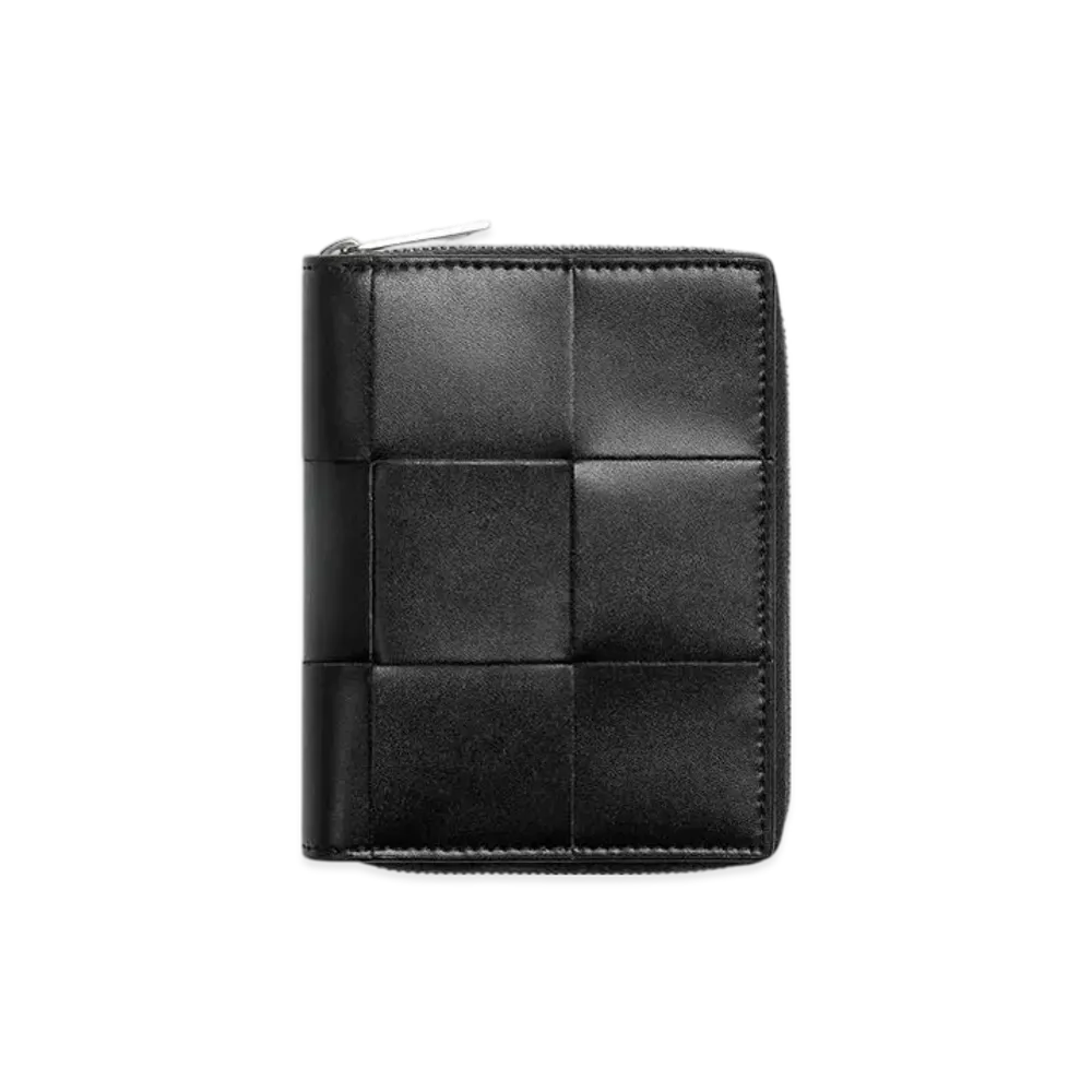 Bottega Veneta Zip Around Wallet "Black"