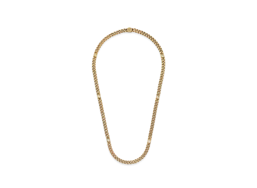 GUCCI Interlocking G Long Necklace