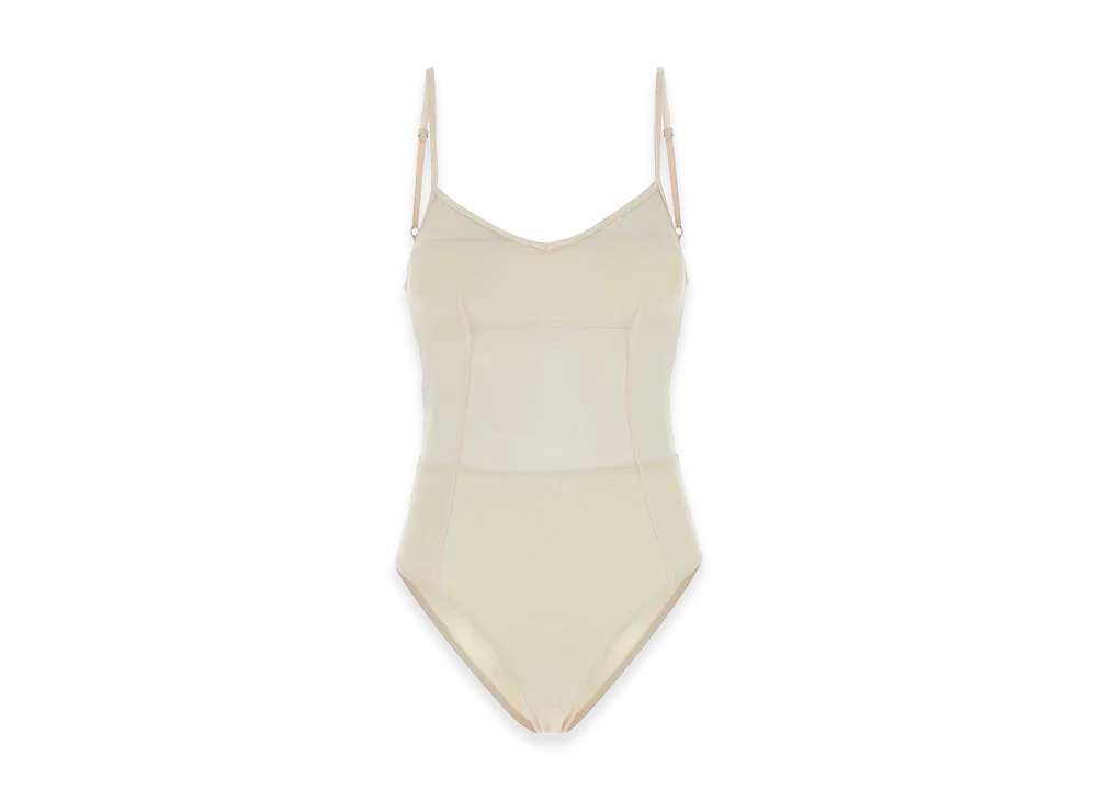 PRADA Women's Tulle Swimsuit "Light Pink"