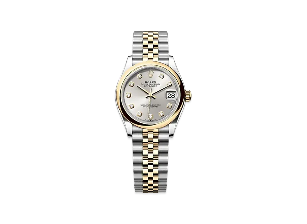 ROLEX Datejust 31mm Oystersteel & Yellow Gold 278243 "Silver"