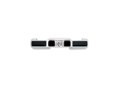 GUCCI Link to Love Enamel and Diamond Ring