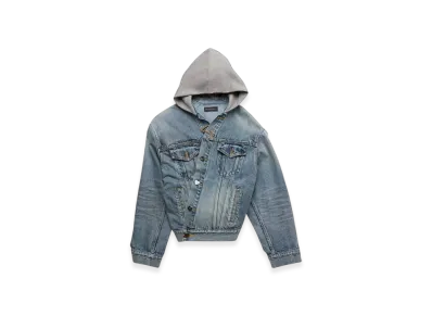 BALENCIAGA Women's Diy Jacket "Light Blue"