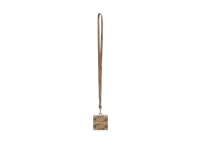 BALENCIAGA Signature Earpod Holder BB Monogram Coating Canvas "Beige"