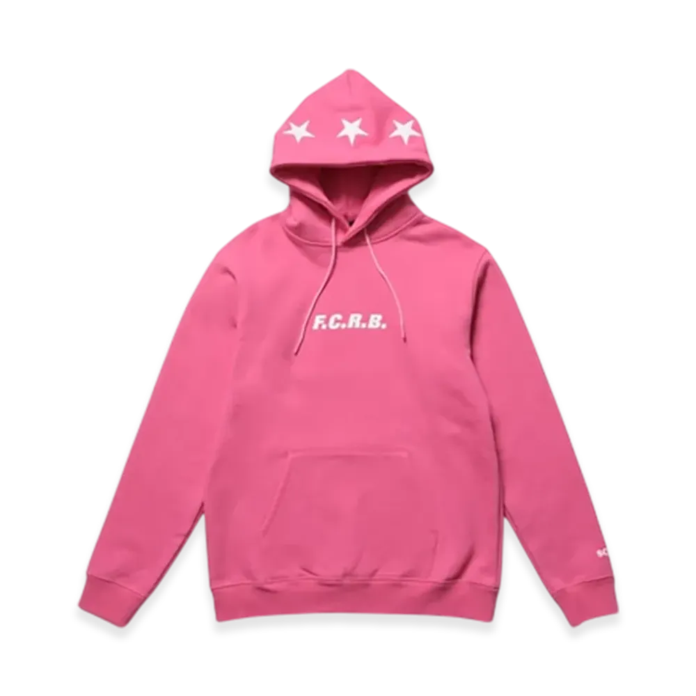 F.C.Real Bristol 5-Star Pullover Sweat Hoodie "Pink"