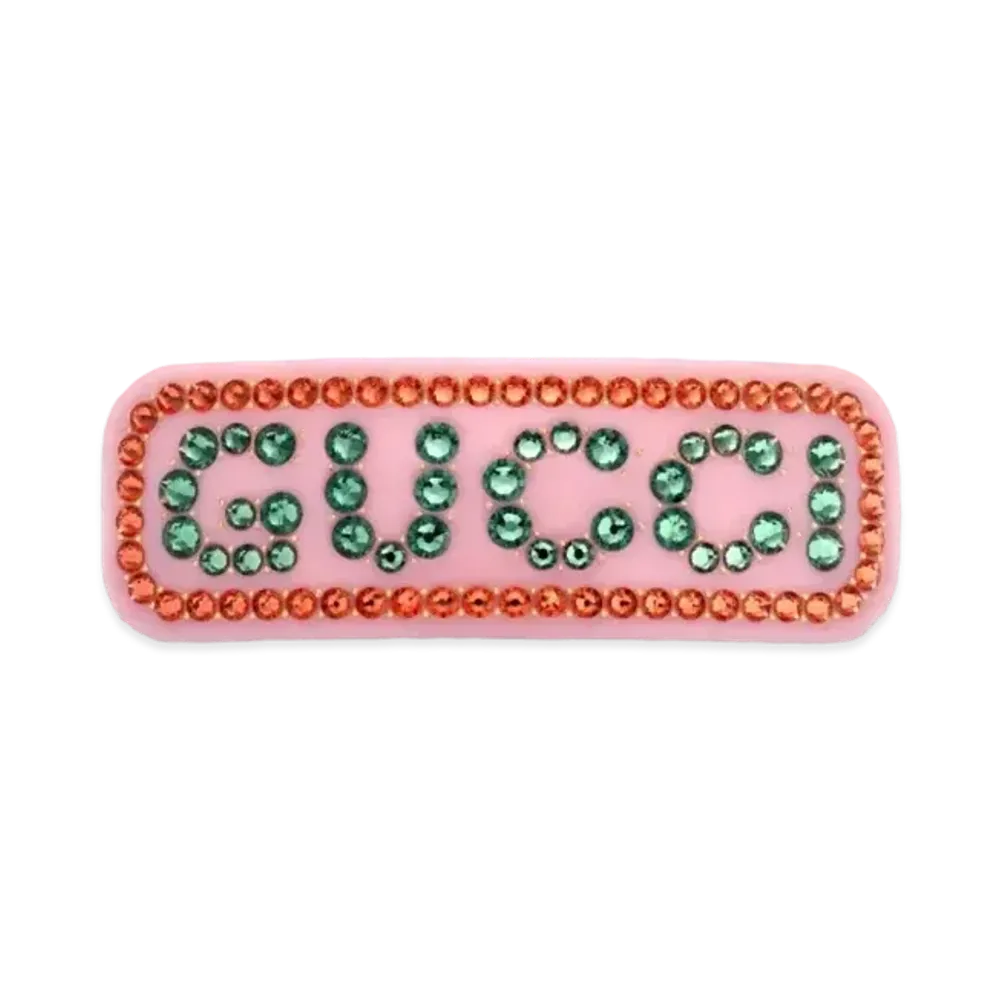 GUCCI Crystal Single Hairpin "Pink"
