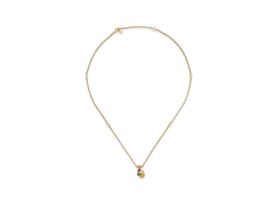 GUCCI Interlocking G Cupcake Charm Necklace