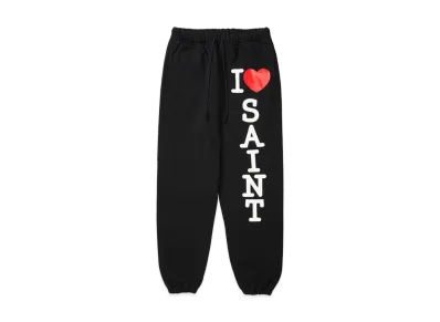 SAINT Mxxxxxx Sweat Pants I Love Saint "Black"
