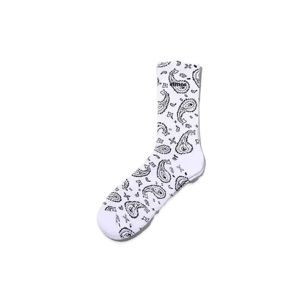 atmos PaIley Socks "White"