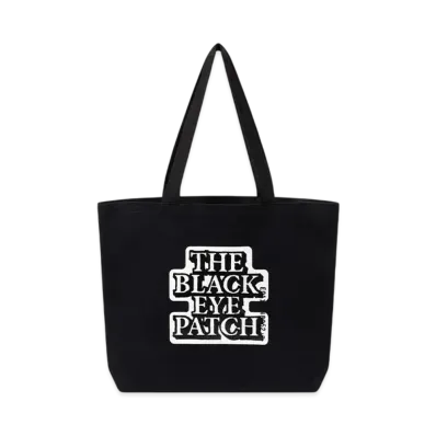 BlackEyePatch Og Label Tote Bag Large "Black"