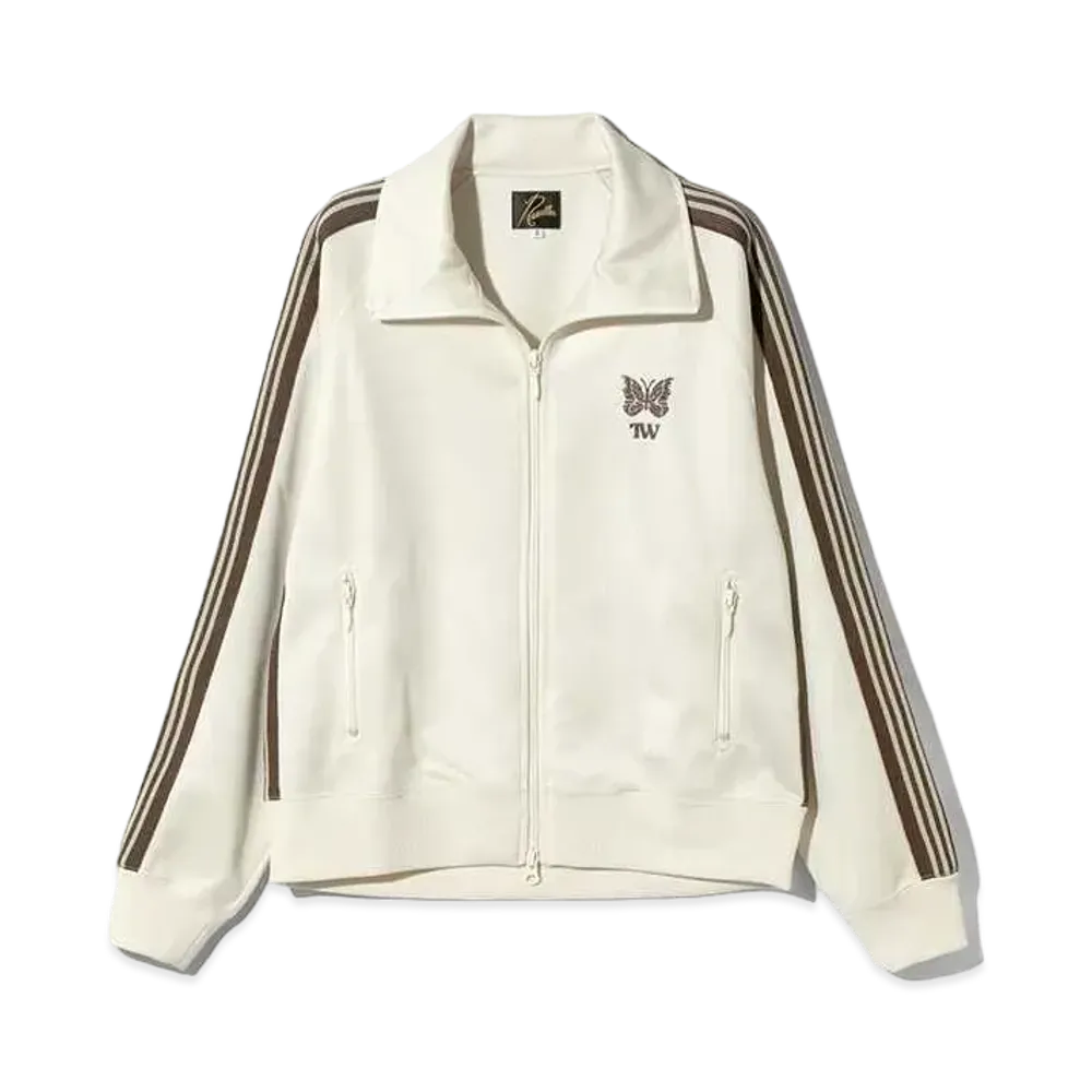 Needles x TW Track Jacket - Poly Smooth "Ivory"
