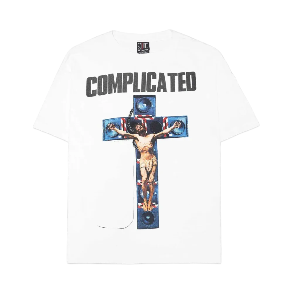 SAINT Mxxxxxx x Kosuke Kawamura KK_SS Tee/Complicated "White"