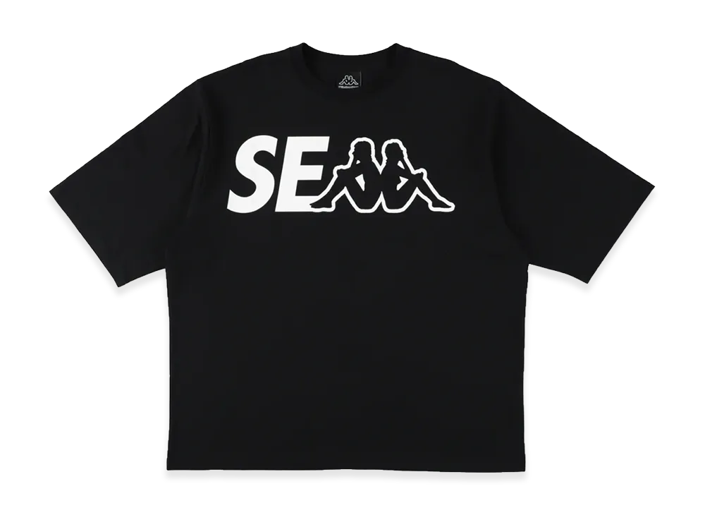 WIND AND SEA x KAPPA S/S Og Sea Tee "Black"