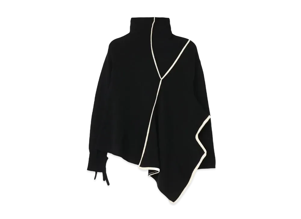 Yohji Yamamoto TURTLENECK KNIT "Black"