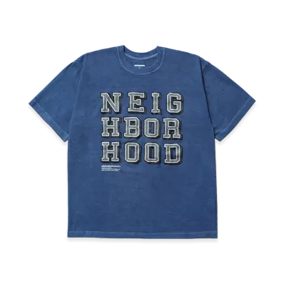 NEIGHBORHOOD Nh . Tee Ss-16 "Navy"