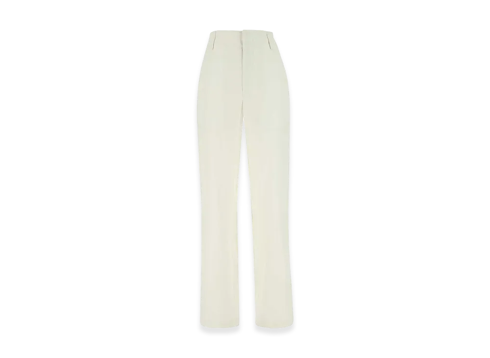 Bottega Veneta Women's Cotton Wide-Leg Pant "Ivory"
