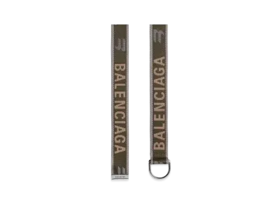 BALENCIAGA Men's D Ring Belt "Khaki"