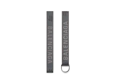 BALENCIAGA Men's D Ring Belt "Blue"