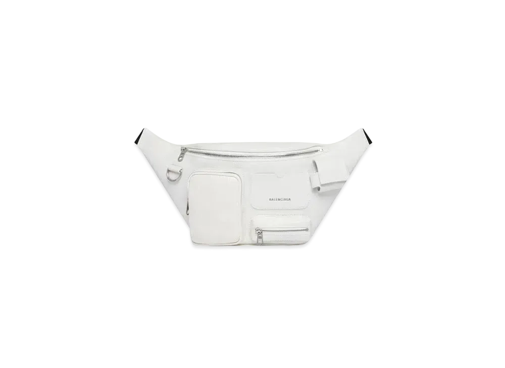 BALENCIAGA Super Busy Fanny Pack "White"