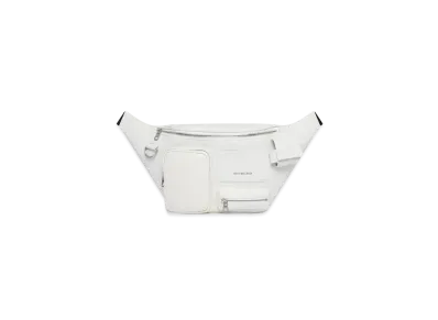 BALENCIAGA Super Busy Fanny Pack "White"