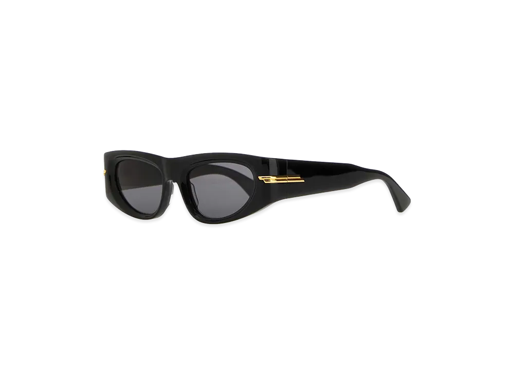 Bottega Veneta Women's Acetate Sunglasses "Black"