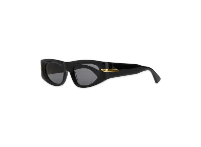 Bottega Veneta Women's Acetate Sunglasses "Black"