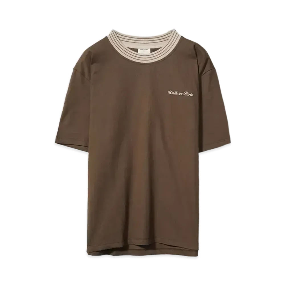 Walk In Paris The brown heritage t-shirt "BROWN"