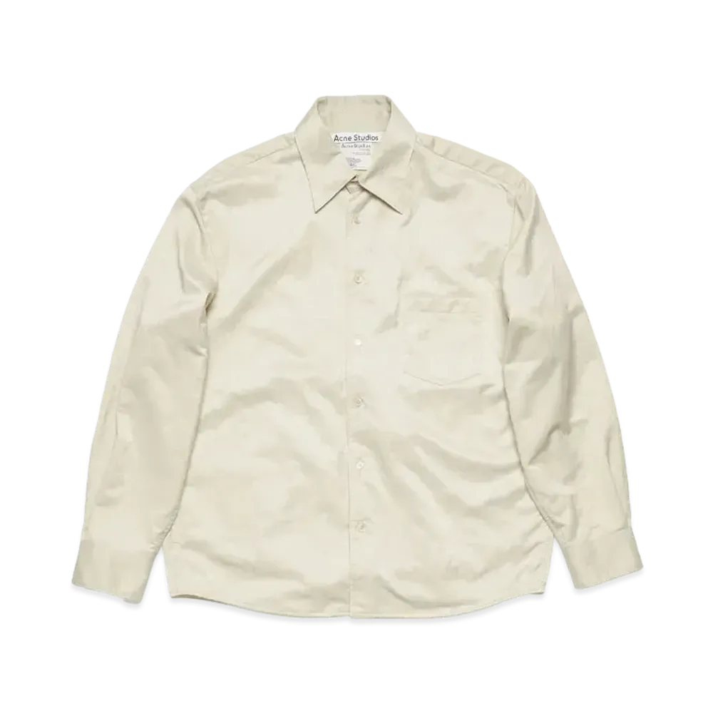 Acne Studios Nylon Overshirt "Ivory White"
