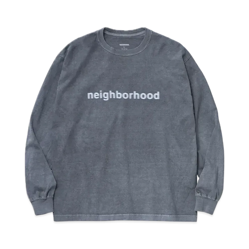NEIGHBORHOOD NH . Tee LS-3 "Gray"